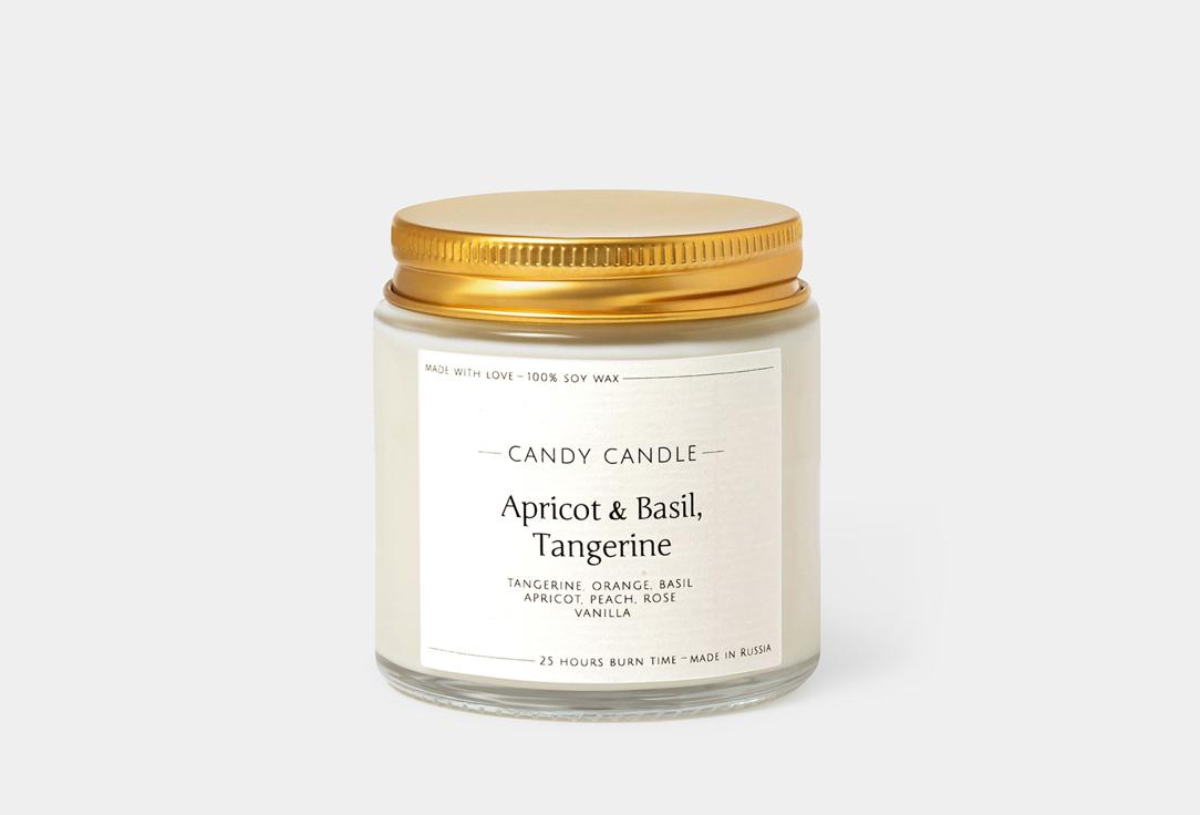 CANDY CANDLE | абрикос, базилик и мандарин. Цвет: