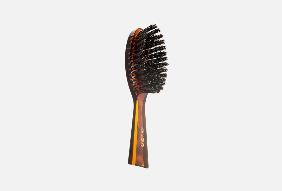 Spazzola Setolata with boar bristles Oval medium16,5 x 4,5 cm. Цвет: