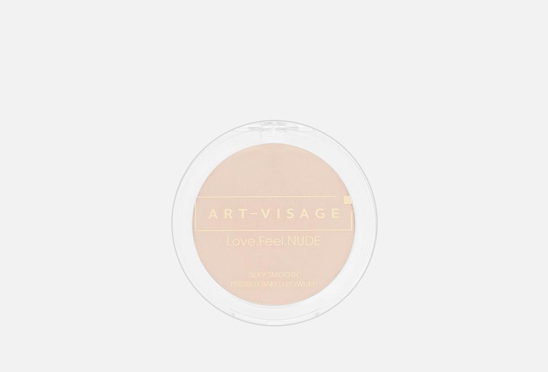 Silky smooth pressed baked powder Love. Цвет: 412, Теплый бежевый