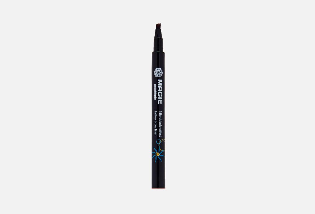 Microblade effect tattoo brow liner. Цвет: 10, Light brown