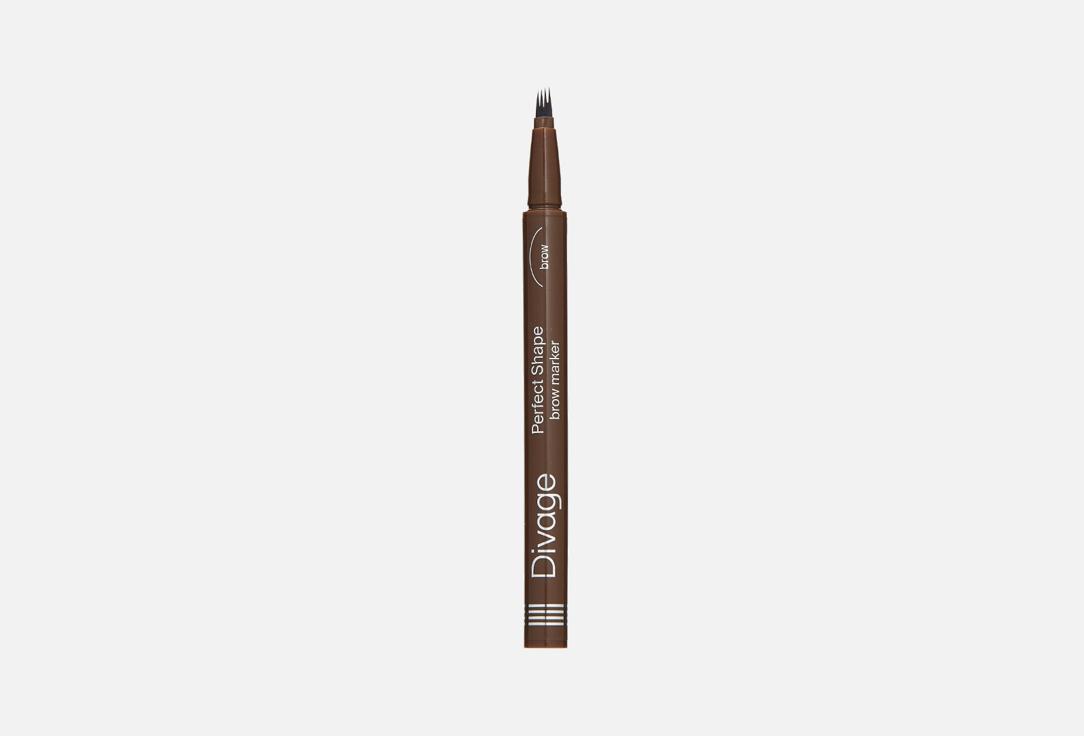 Brow marker perfect shape. Цвет: 04, Темно-коричневый