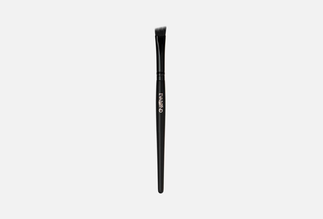 Angled eyebrow makeup brush. 1 шт