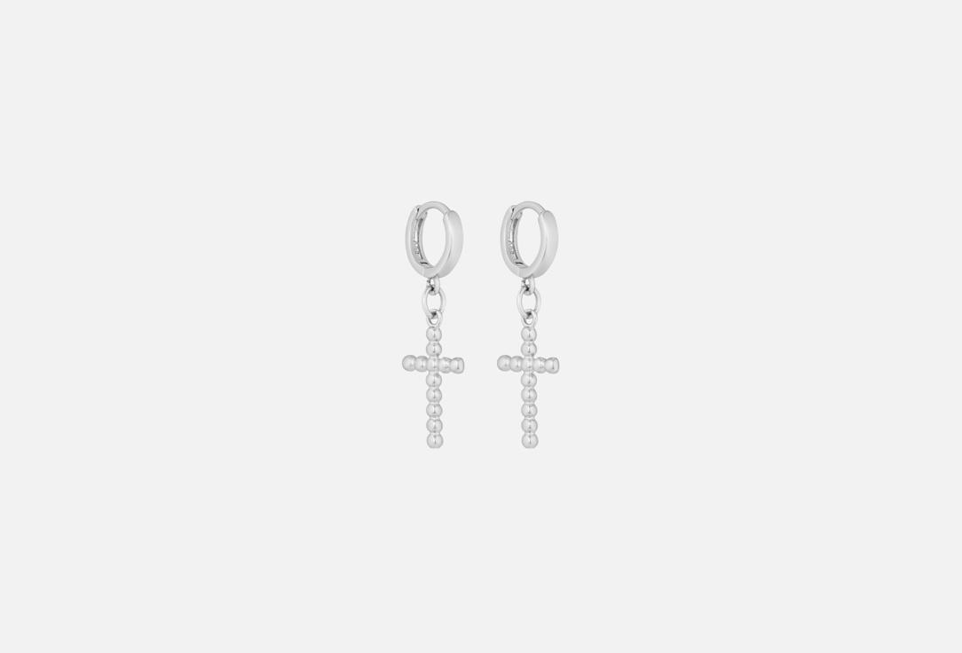 Cross Earrings Small. 2 шт