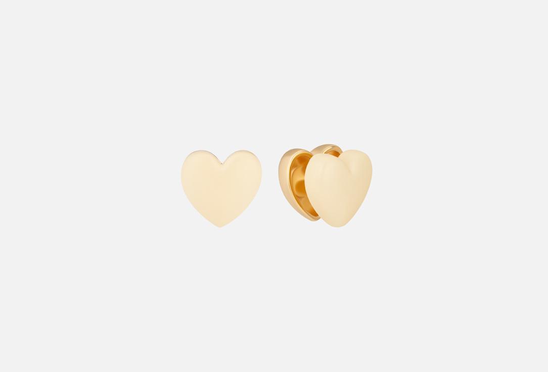 Earrings Hearts. 2 шт