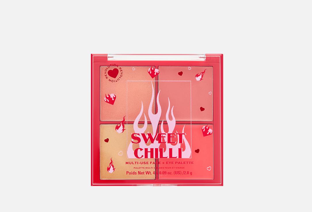 Sweet Chilli Cream Blush Quad. Цвет: Chilli multi