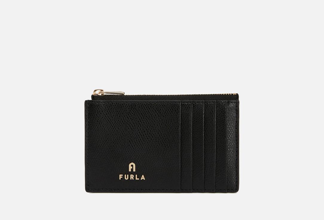 CAMELIA M ZIPPED CARD CASE. Цвет: Nero