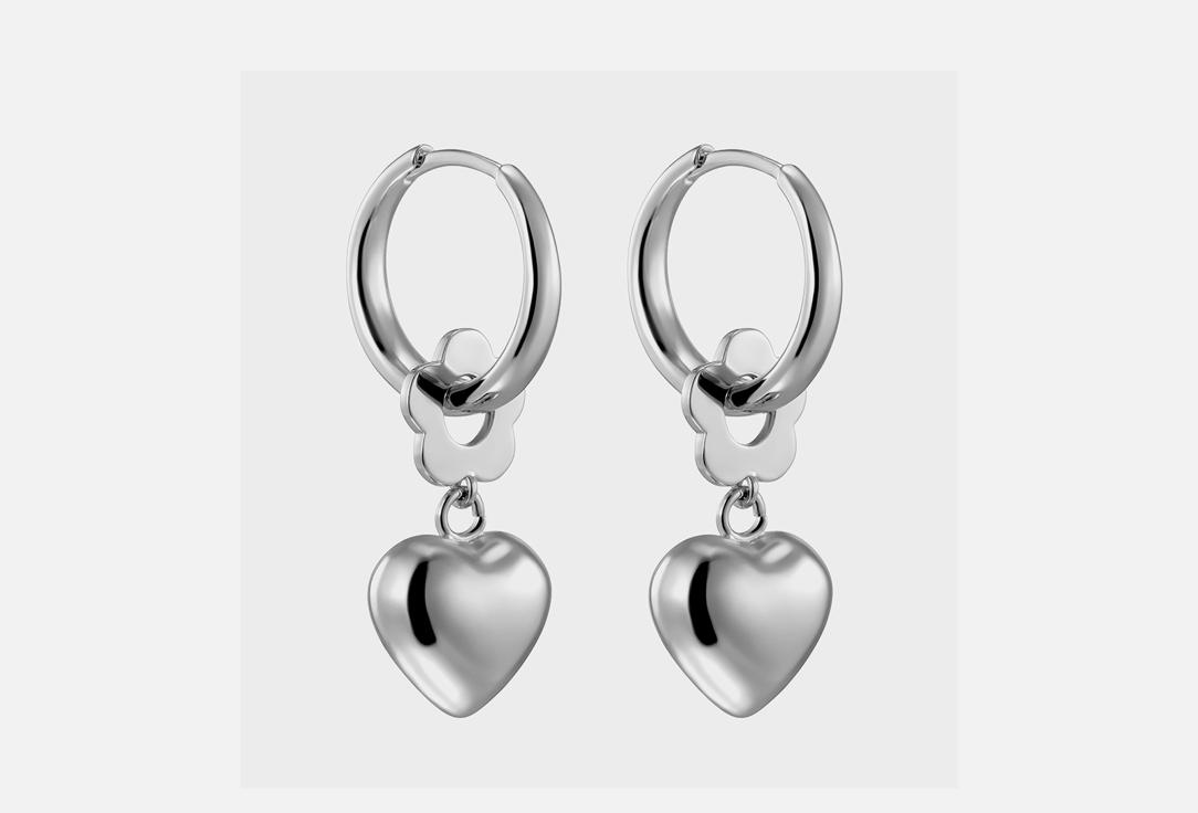 Flower's Hearts Silver. 2 шт