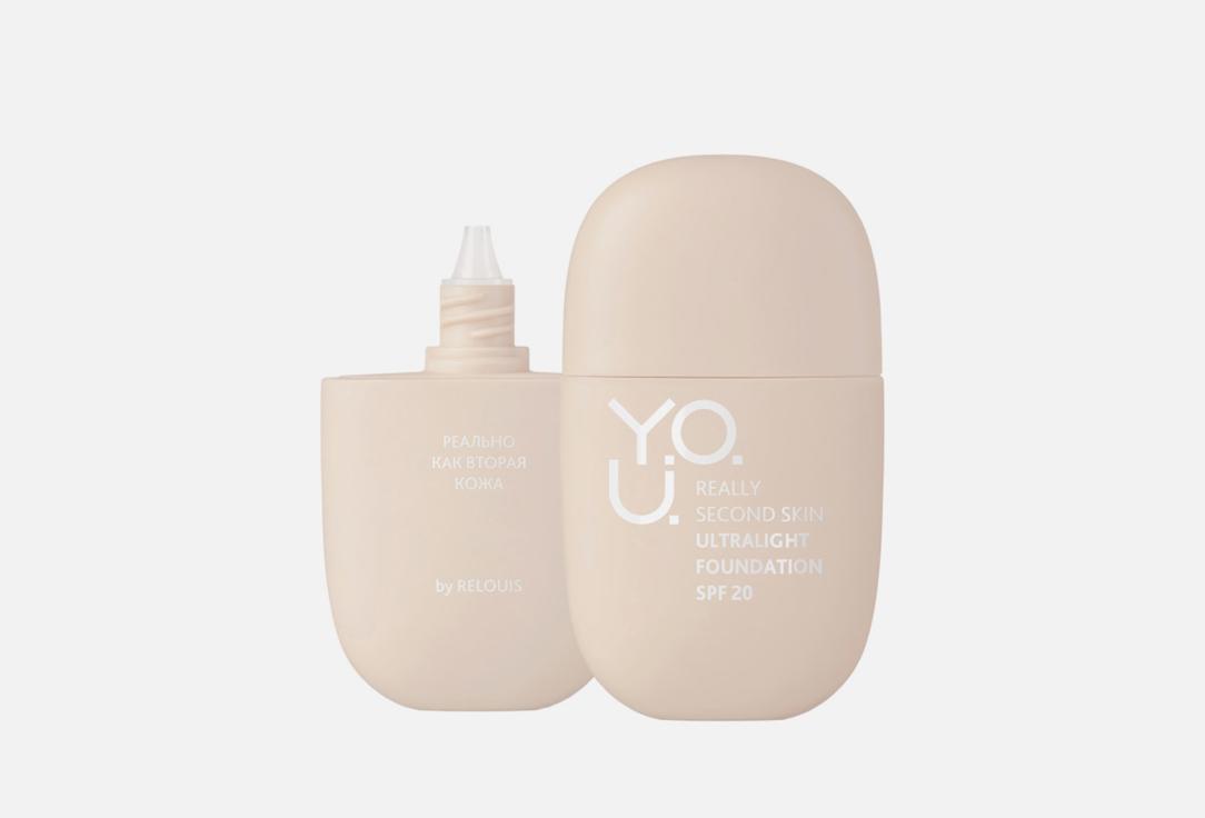 Y.O.U. Really Second Skin Ultralight Foundation. Цвет: 20, Natural Beige