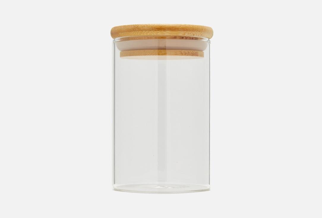 Jar with bamboo lid. 300 мл