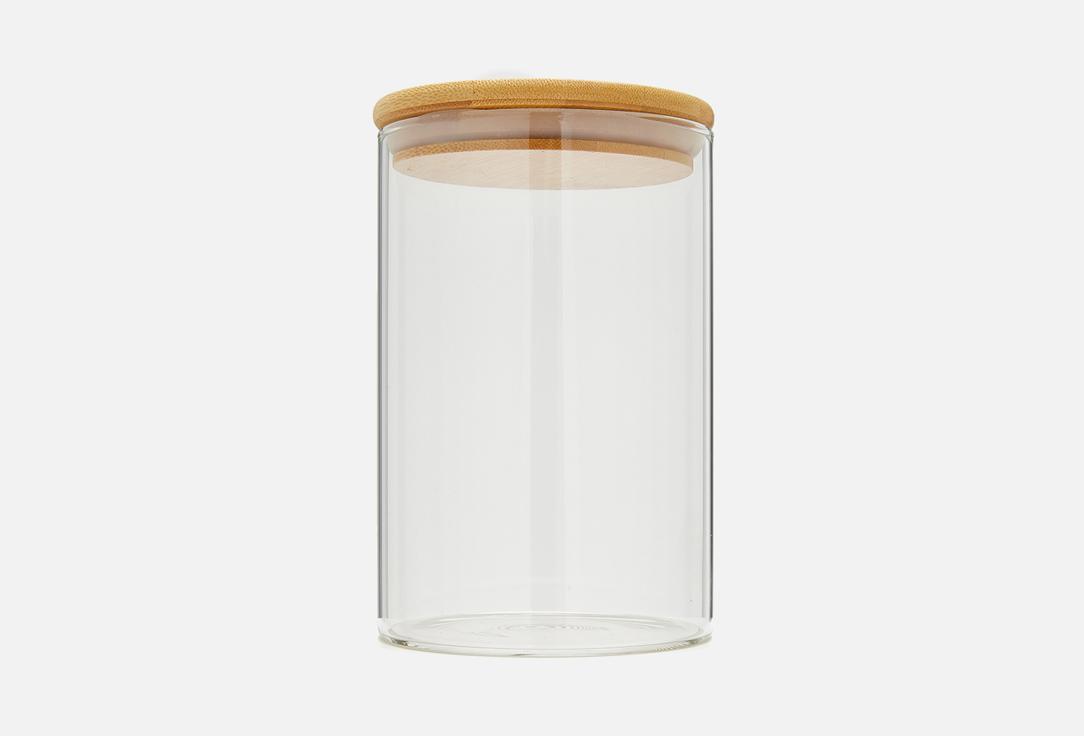 Jar with bamboo lid. 950 мл