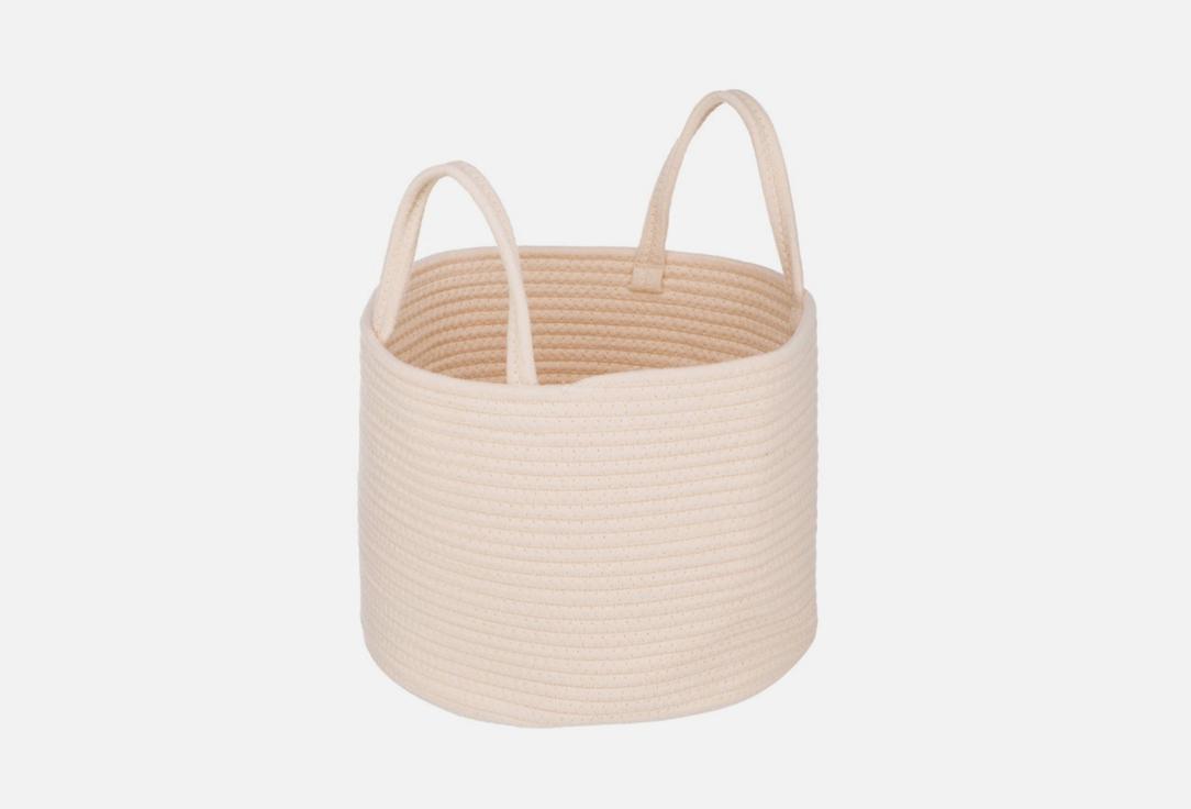 Storage basket Cotton gray. 1 шт