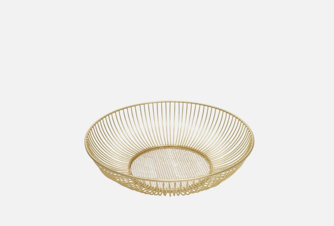 Lemax | Fruit basket matte gold. 1 шт