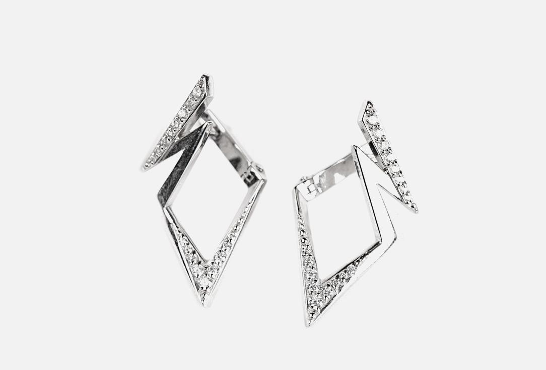 Earrings Rhombus. 2 шт