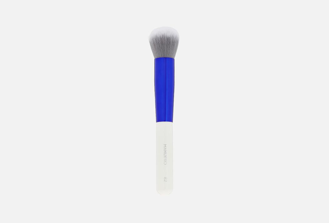 Round brush for blush and tone. 1 шт