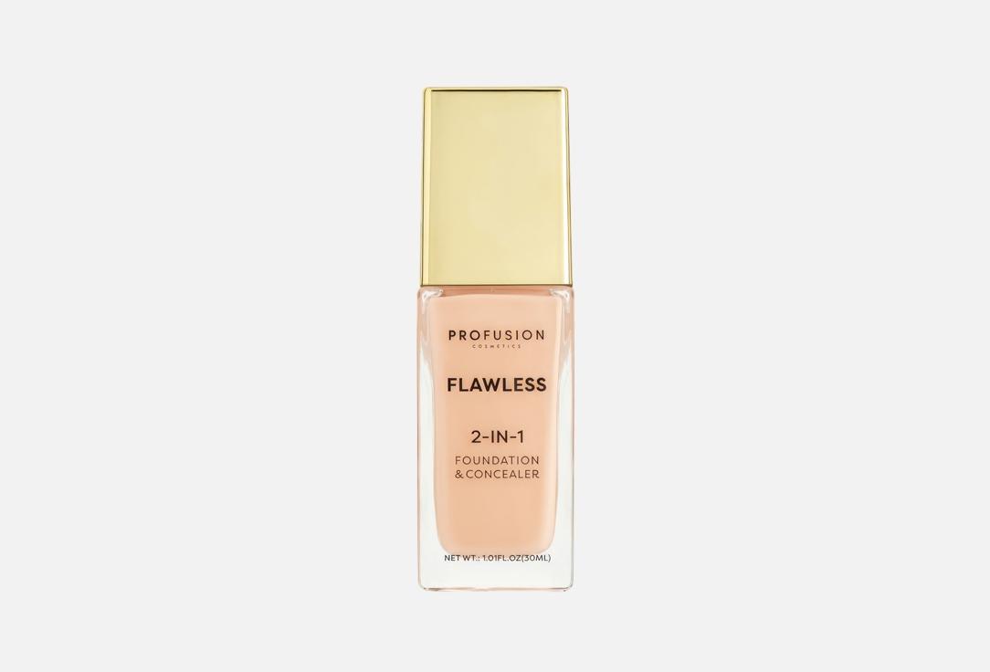 2-in-1 foundation & concealer. Цвет: Rose ivory