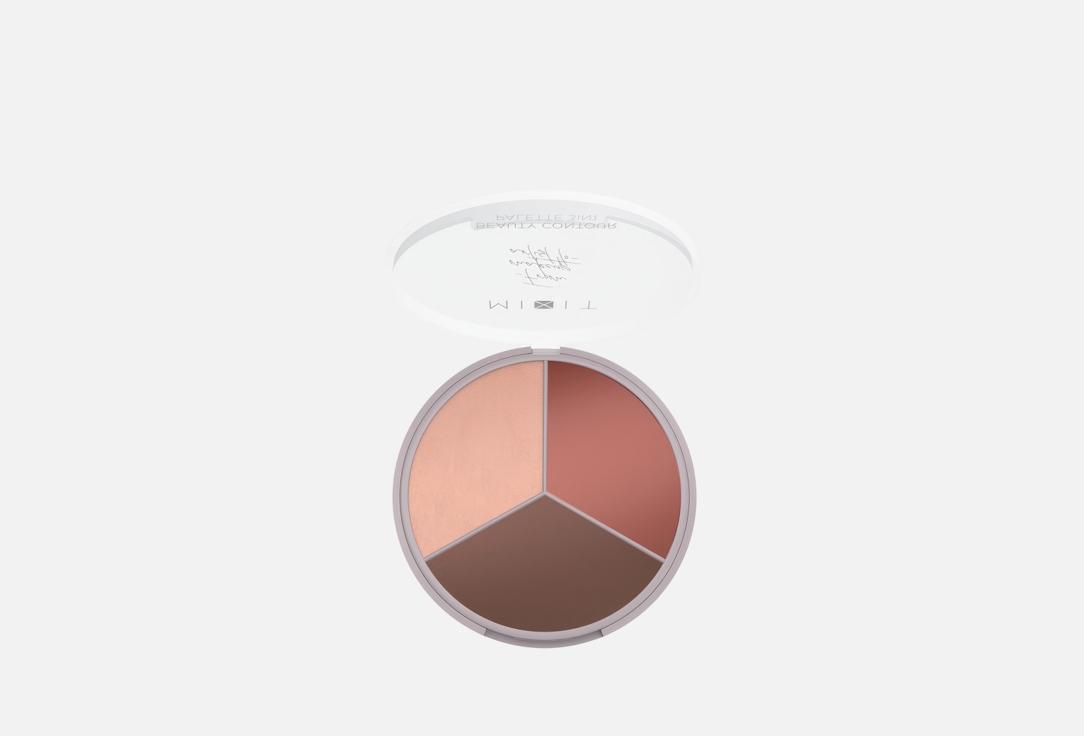 Beauty contour palette 3in1. Цвет: 02