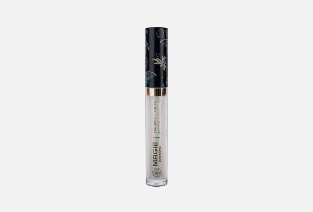 Lip gloss with a wet finish. Цвет: 010, Diamond powder