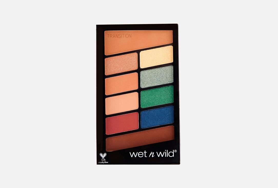 Color Icon 10 Pan Palette. Цвет: stop playing safe