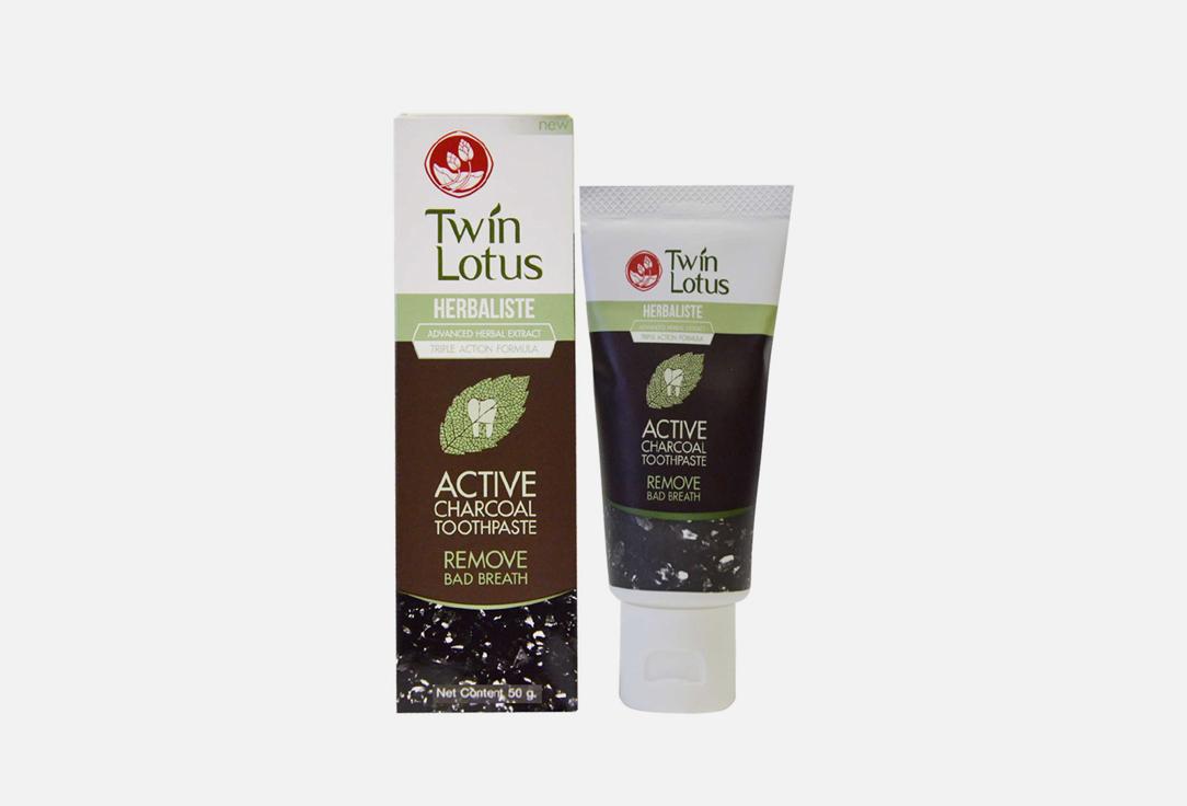 Dok Bua Ku Herbalist Active Charcoal Toothpaste. 50 г