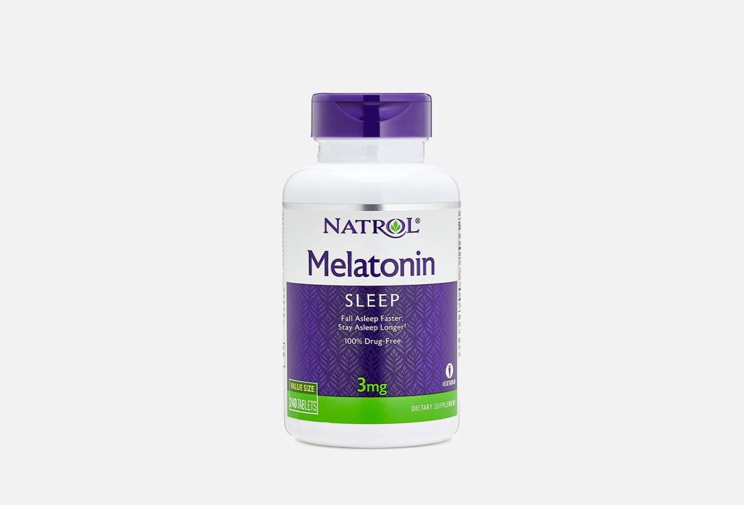 Melatonin 3mg Витамин В6, Кальций в таблетках. 240 шт