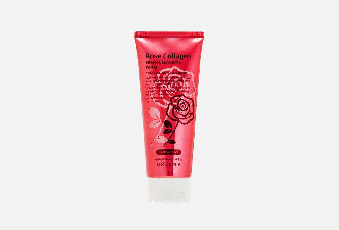 ROSE COLLAGEN FRESH CLEANSING FOAM. 180 мл