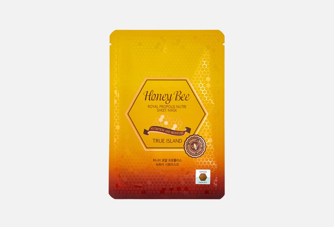 True Island | HONEY BEE ROYAL PROPOLIS NUTRI SHEET MASK. Цвет: