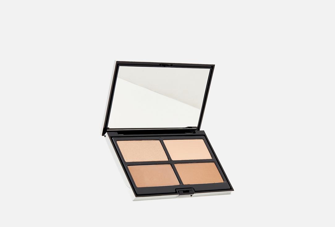 CONTOURING & STROBING PALETTE. Цвет: 002, Средняя кожа