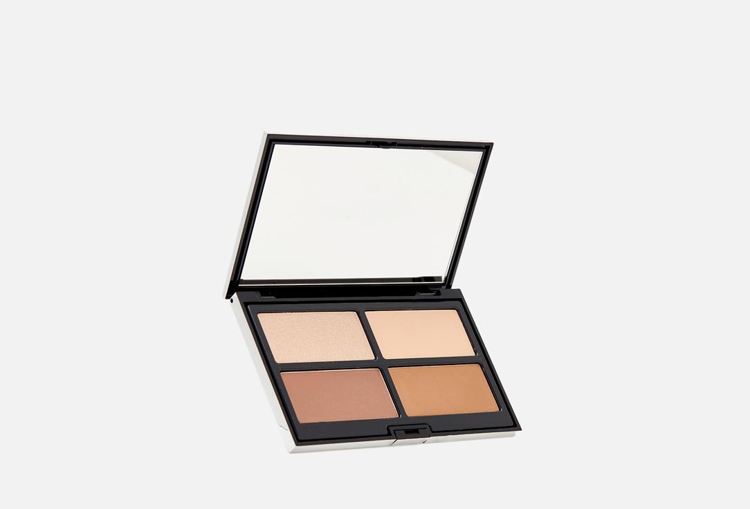 CONTOURING & STROBING PALETTE. Цвет: 03, Темная кожа