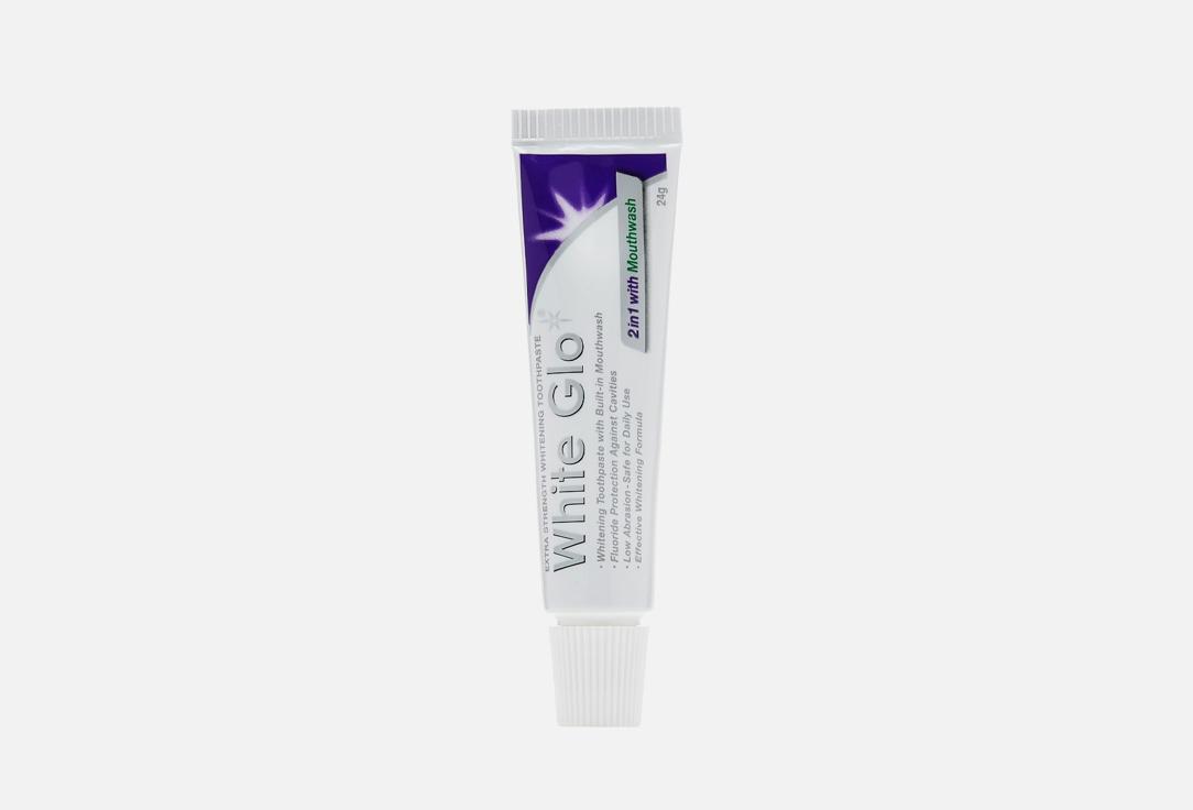 White Glo | White Glo Toothpaste 24.0 bleach.2in1 with mouthwash, pcs. Цвет: