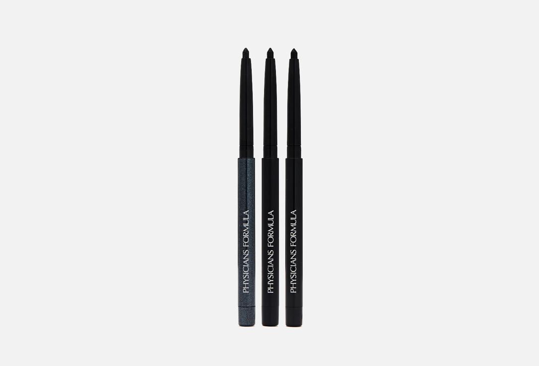 Eye Booster Gel Eyeliner Trio. Цвет: черный