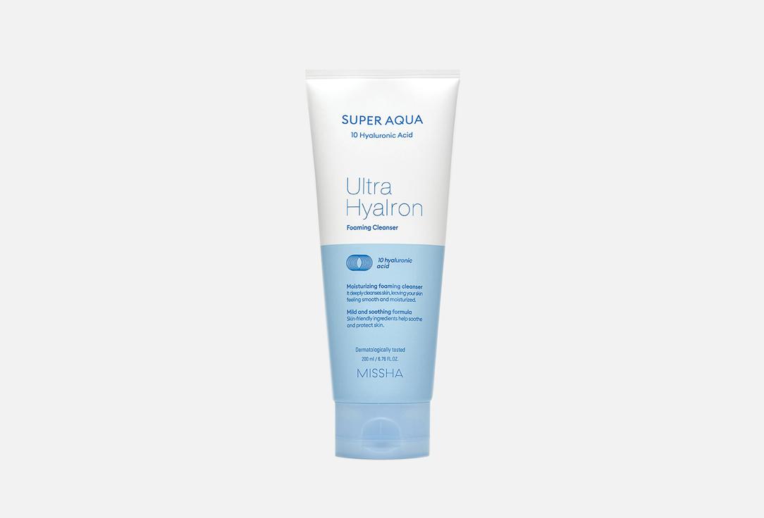 Super Aqua Ultra Hyalron Foaming Cleanser. 200 мл