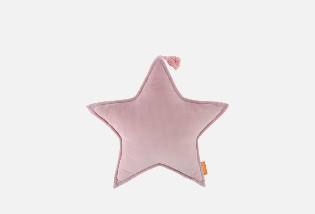 STAR dusty rose с кисточкой, 48х48. 1 шт