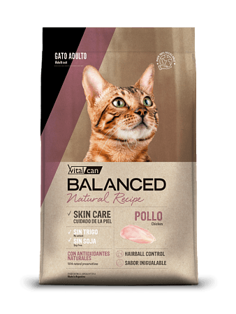 Vitalcan Balanced Cat Adult Natural Recipe Patagonian для взрослых кошек с курицей