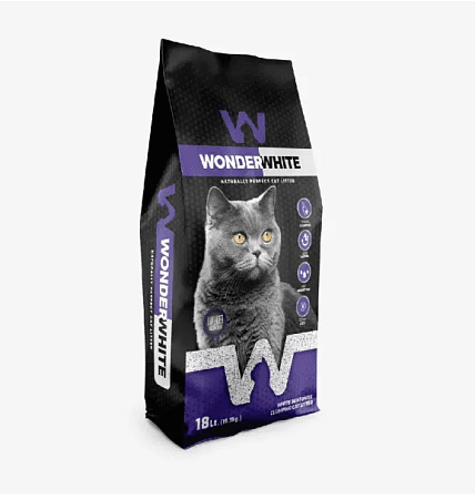 Wonder White | Wonder White Lavender наполнитель комкующийся c ароматом лаванды