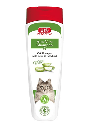 BioPetActive Aloe Vera Shampoo с экстрактом Алоэ Вера для кошек 400 мл