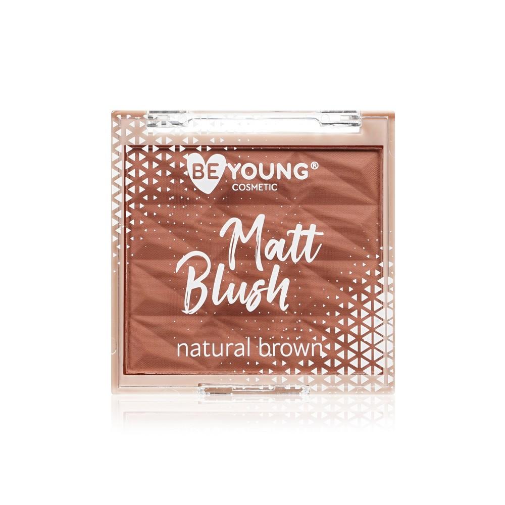 BeYoung | Румяна для лица BeYoung Matt Blush Natural brown 6,5г