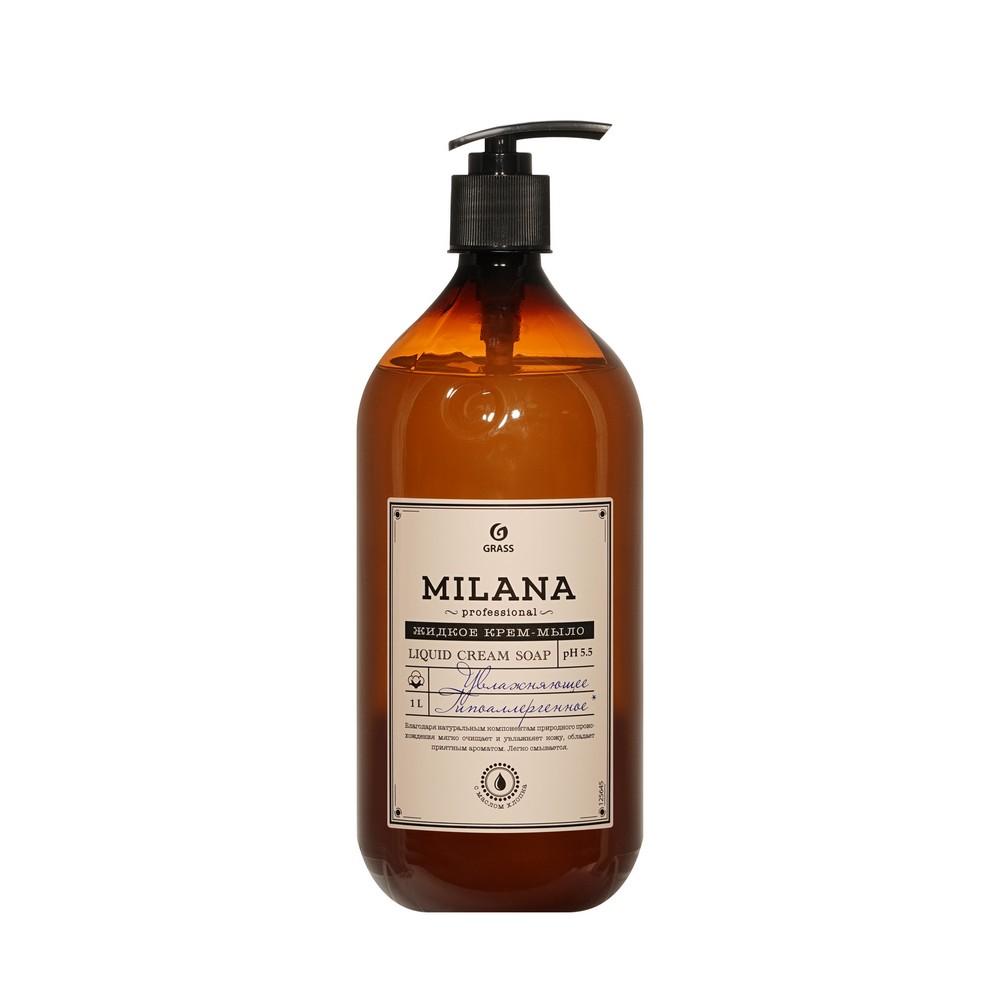 Milana | Увлажняющее жидкое крем - мыло Milana Professional 1л