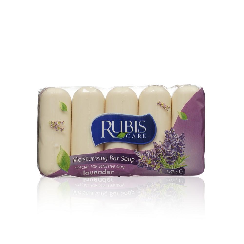 Rubis | Мыло туалетное Rubis " Lavender " 5*75г