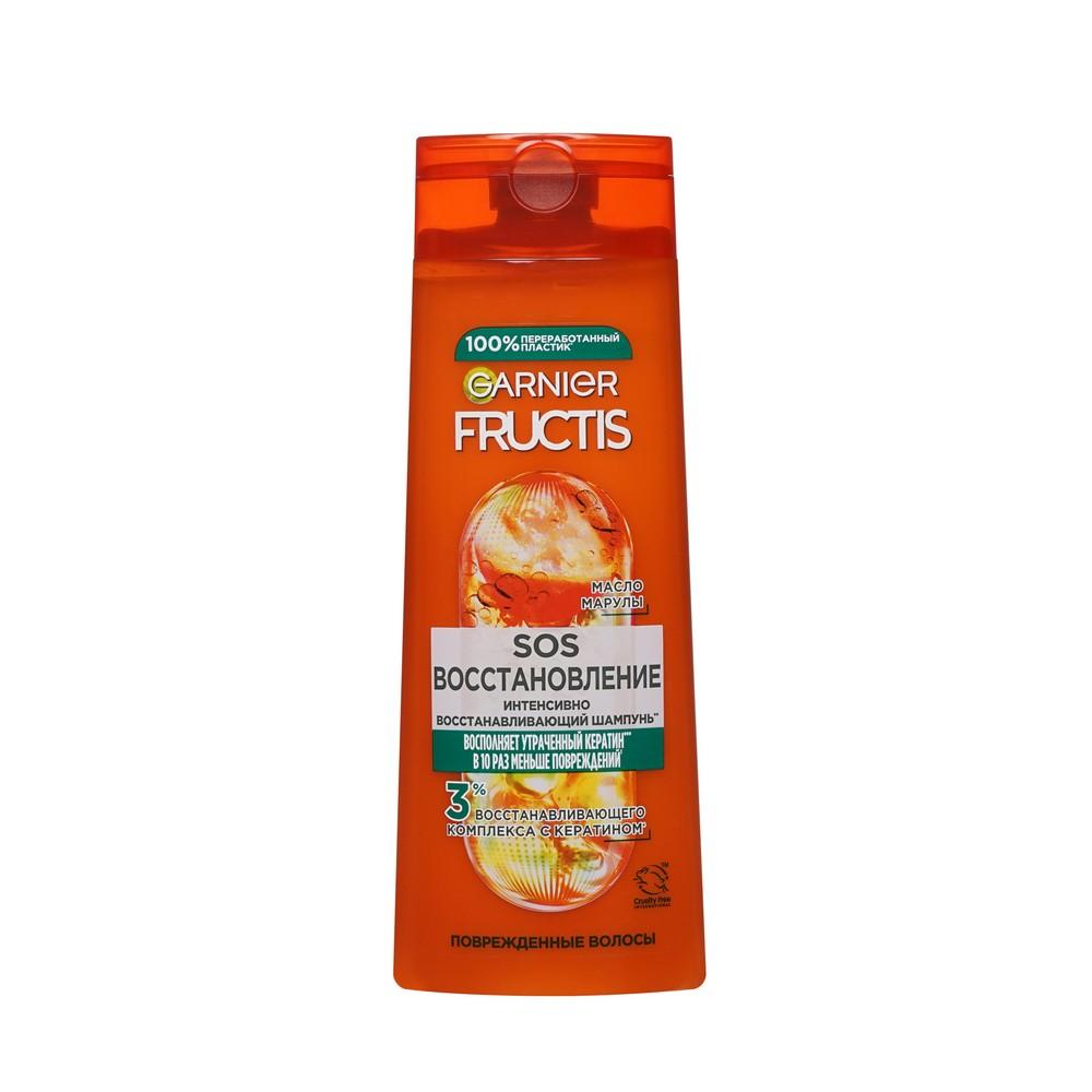 Garnier Fructis | Шампунь Garnier Fructis SOS восстановление укрепляющий для секущихся для очень поврежденных волос 400мл