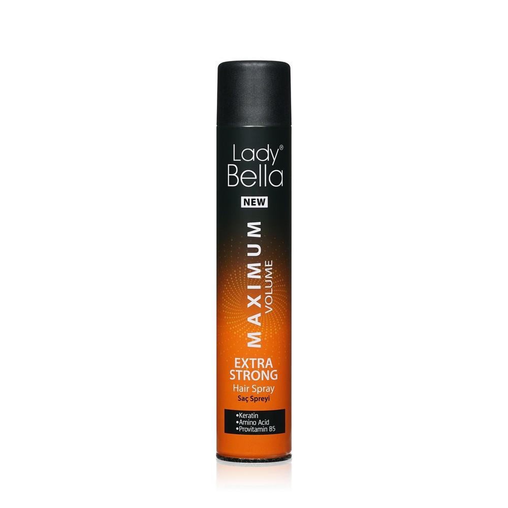 Lady Bella | Лак для укладки волос Lady Bella " Extra Strong " Сверхсильная фиксация (4) 400мл