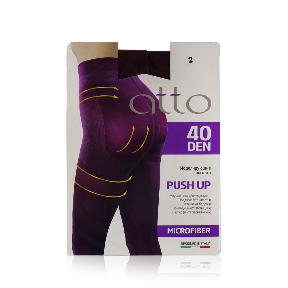 Atto | Женские моделирующие колготки Atto Push Up 40den , Фиолетовый , 2 размер