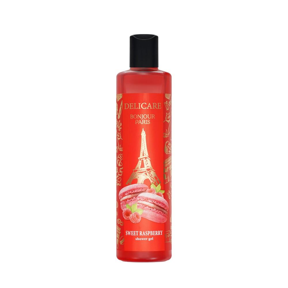 Гель для душа Delicare Bonjour Paris " Sweet Raspberry " 300мл