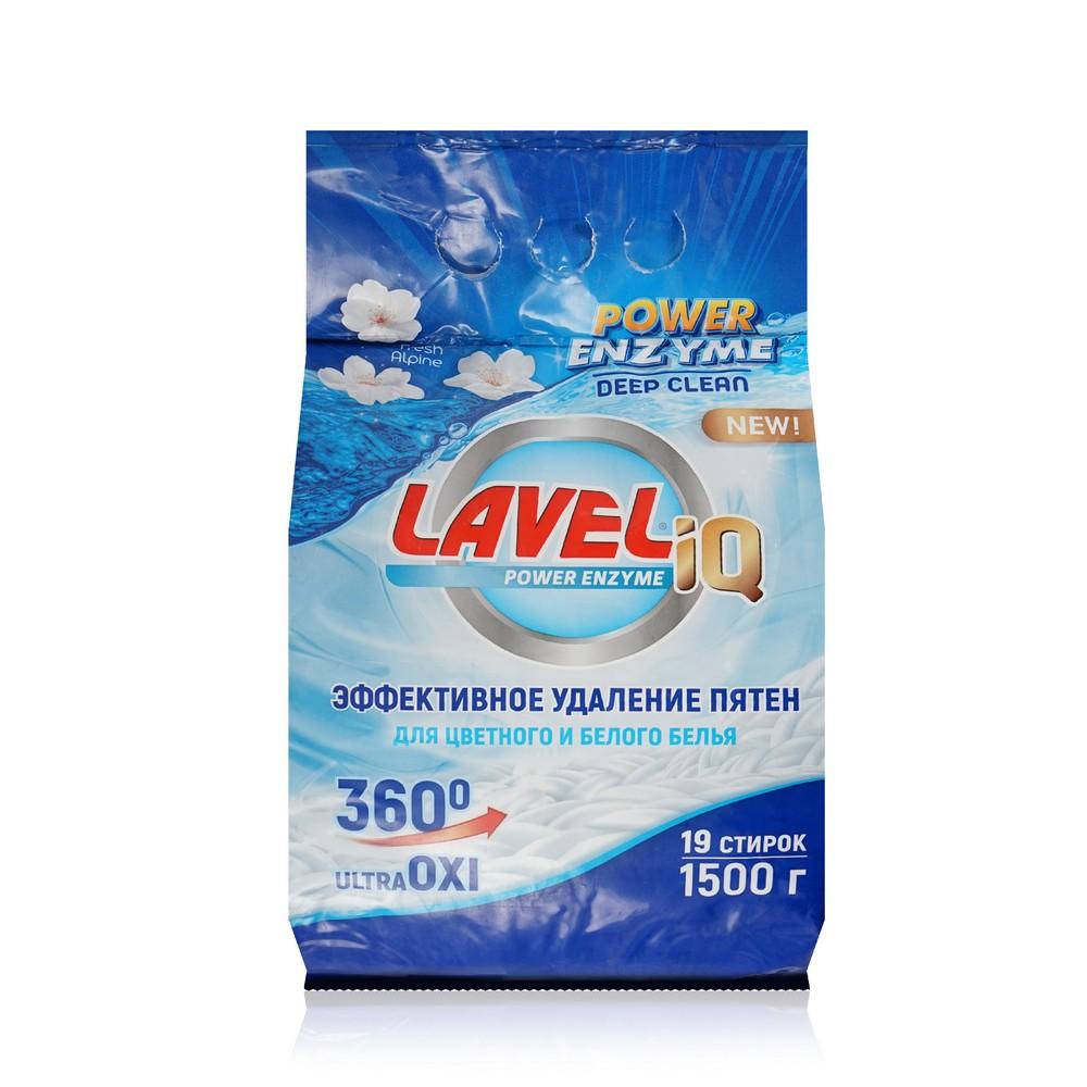 Универсальный стиральный порошок LAVELiq Power Enzyme 1,5кг