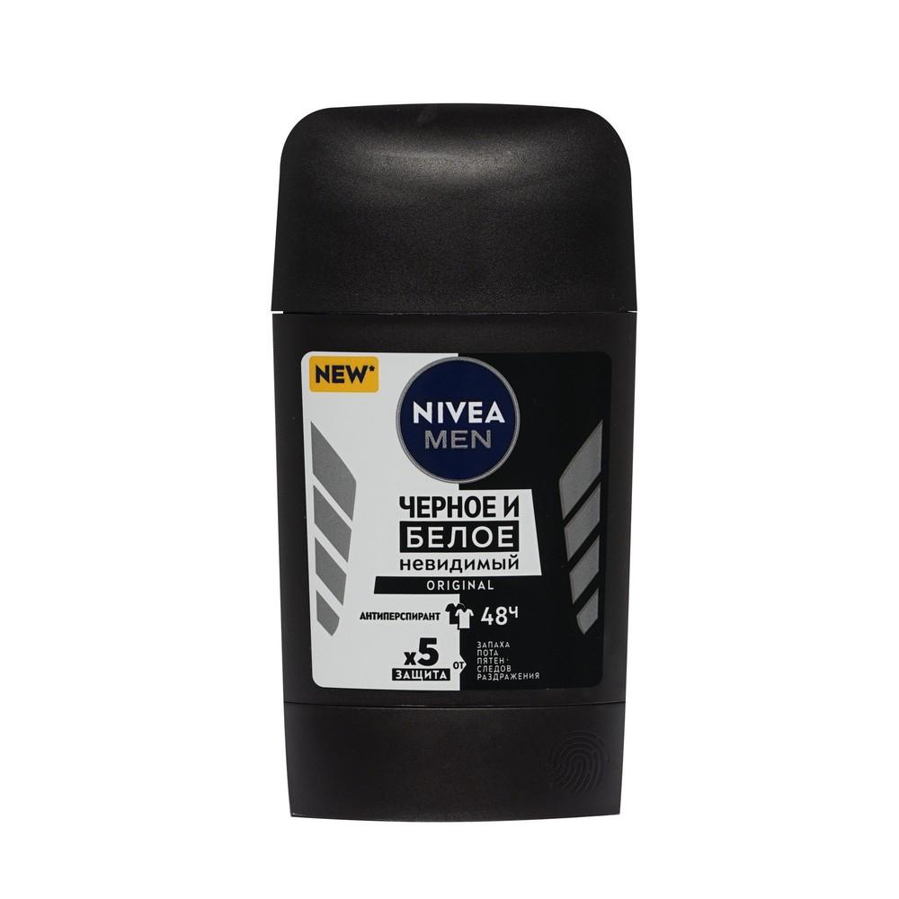 Мужской антиперспирант NIVEA Men Черное и Белое Невидимый Original 50мл