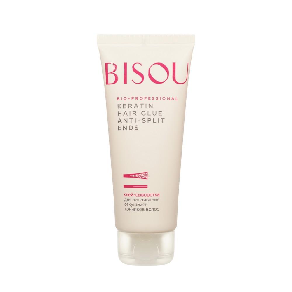 Bisou | Клей - сыворотка для секущихся кончиков волос Bisou Bio-professional " Keratin hair glue anti-split ends " 100мл