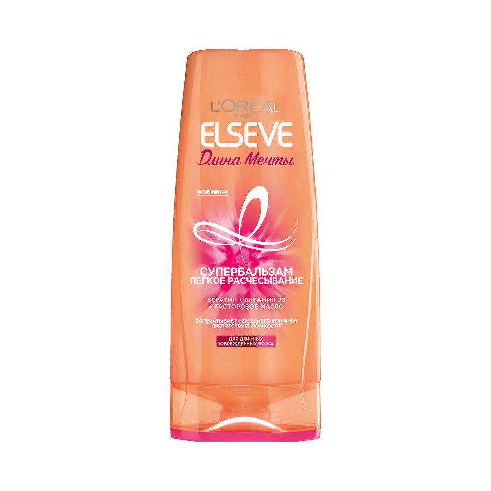 Elseve | Супер бальзам для длинных поврежденных волос Elseve Длина мечты " Легкое расчесывание " 200мл