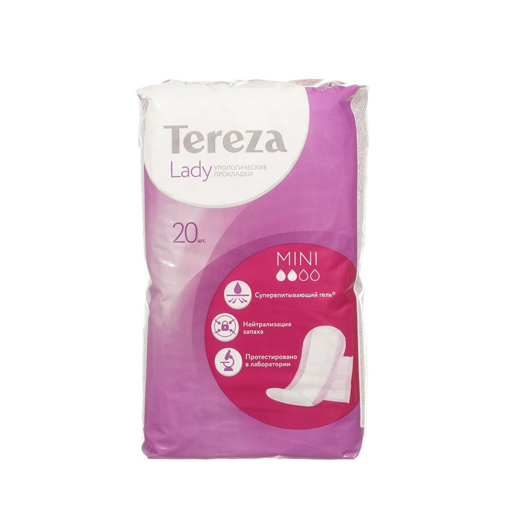 Женские урологические прокладки Tereza Lady mini 20шт