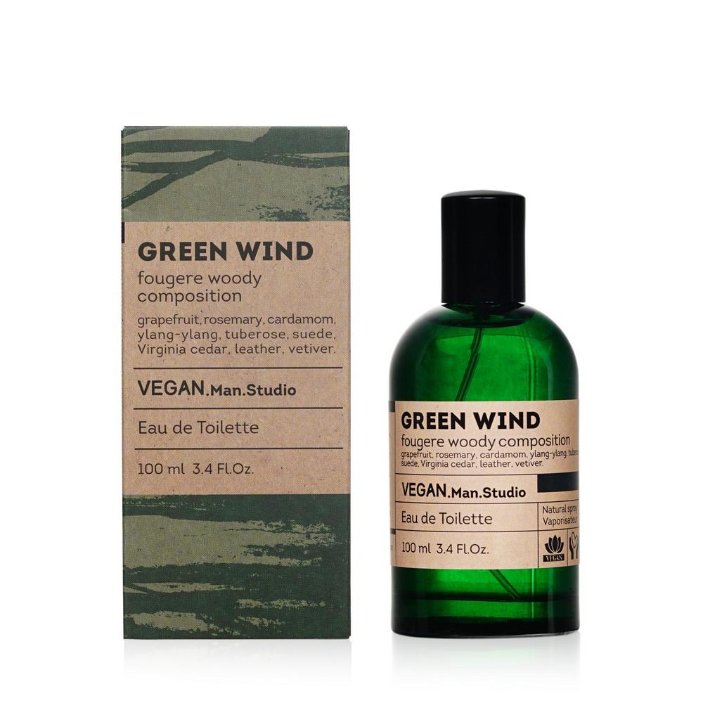 Мужская туалетная вода Vegan Man Studio " Green Wind " 100мл