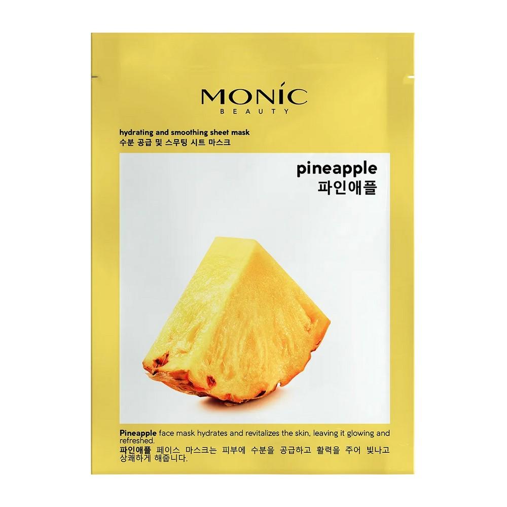 Monic Beauty | Тканевая маска для лица Monic Beauty Pineapple 24мл