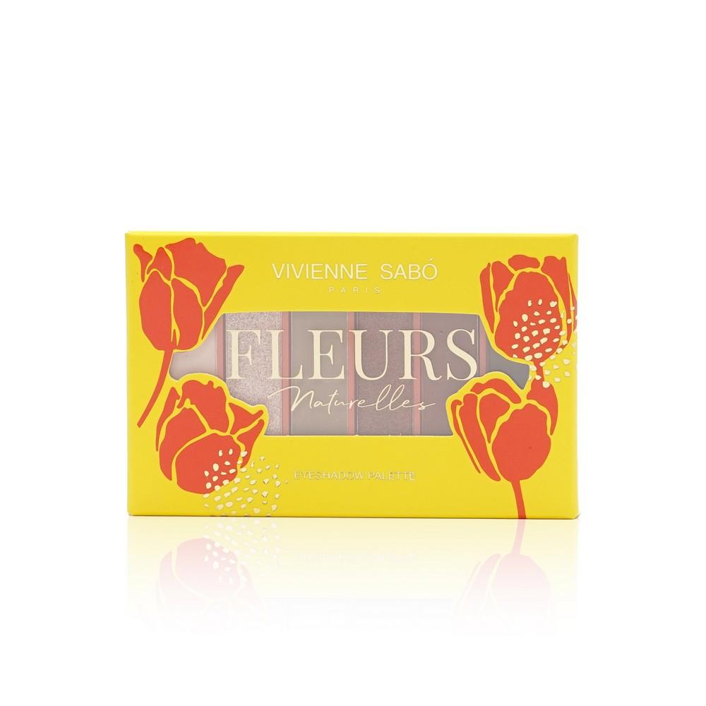 Палетка теней для век Vivienne Sabo Fleurs naturelles 02 , 5г